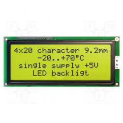 Wyswietlacz.LCD EAW204-BNLED