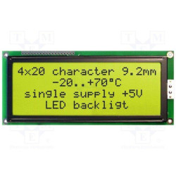 Wyswietlacz.LCD EAW204-BNLED